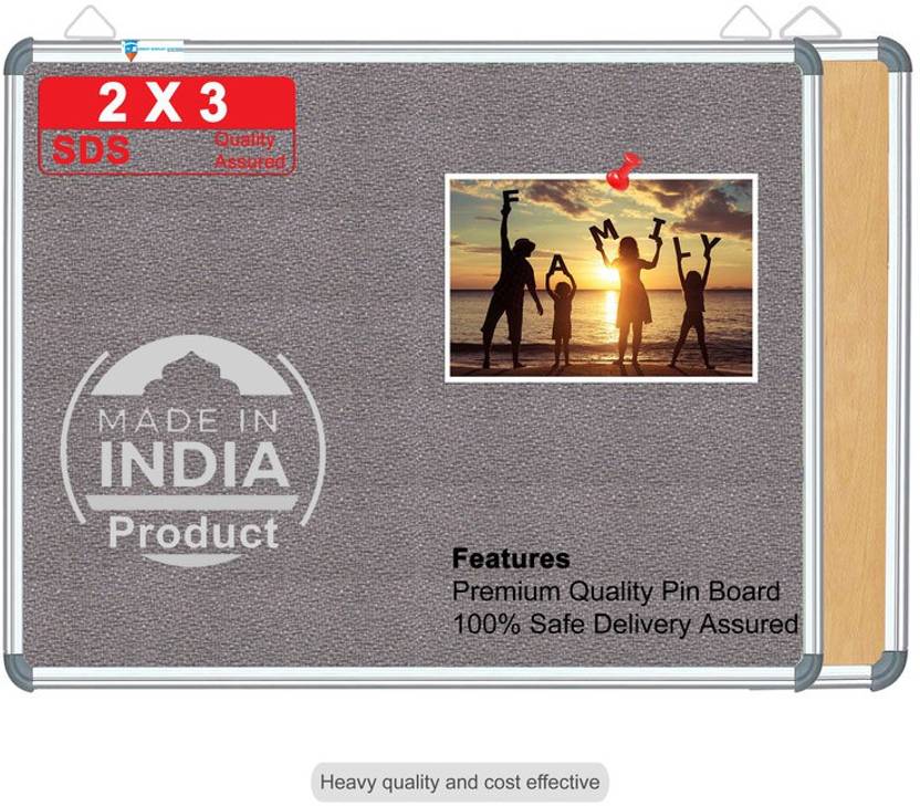 sunway Display Systems 2X3 ft. Acid Notice Board/Pin Board/Bulletin