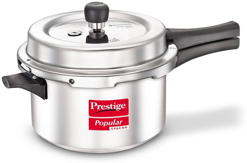 Prestige by TTK Aluminium Pressure Cooker , 4.0 Litre Silver 4 L