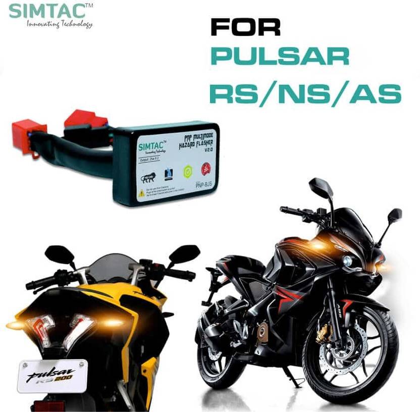 TRP Traders Front, Rear, Side Flasher Indicator Light for Bajaj Pulsar