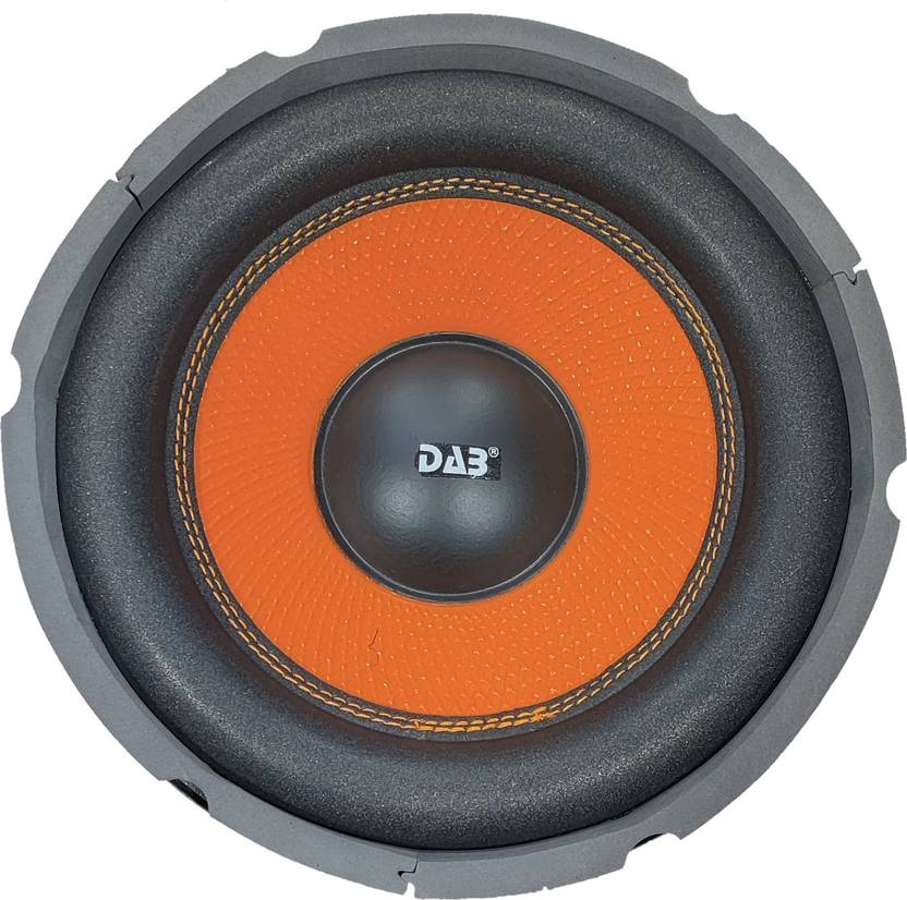 DAB 10 inch Orange Woofer 120 4 Layer Coil Subwoofer Price in
