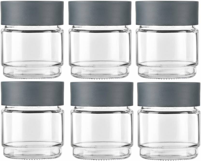 cello Modustack Glass Jar with plastic lid 500 ml Glass Utility