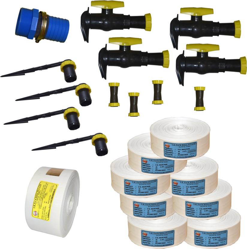 VK Sarvottam (1000 Sq m.) Rain Pipe Irrigation System Drip Irrigation Kit Price in India Buy