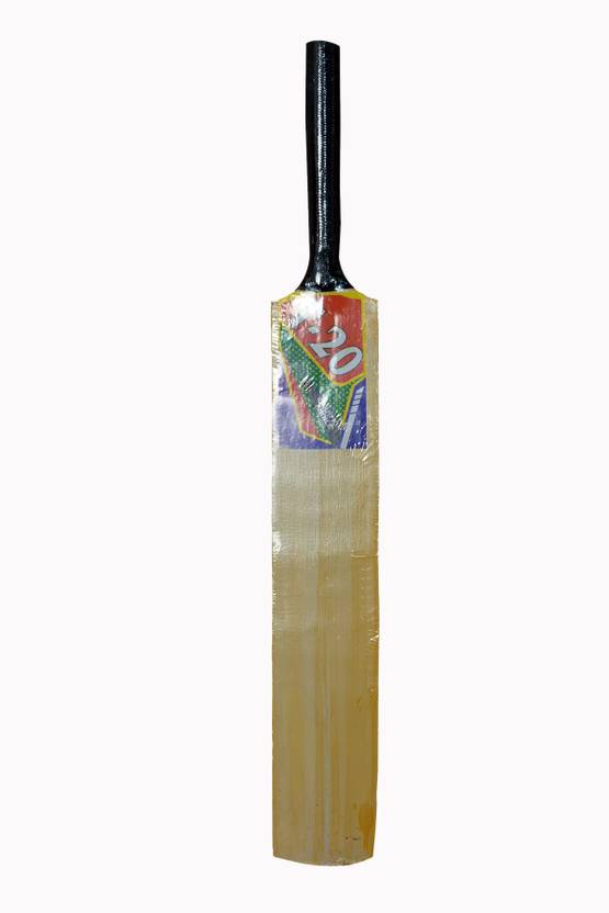 SPORTSHOLIC New SSI Wooden Tennis Ball Cricket Bat Size 2 For Kids 6 To