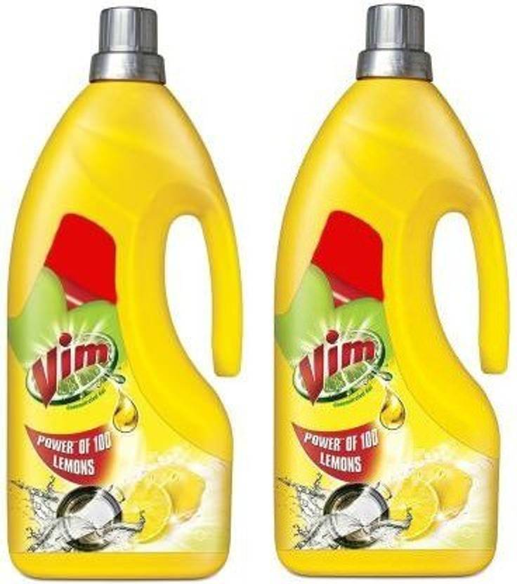 Vim 1.5 litre super saver pack of 2 Dish Cleaning Gel Dish Cleaning Gel