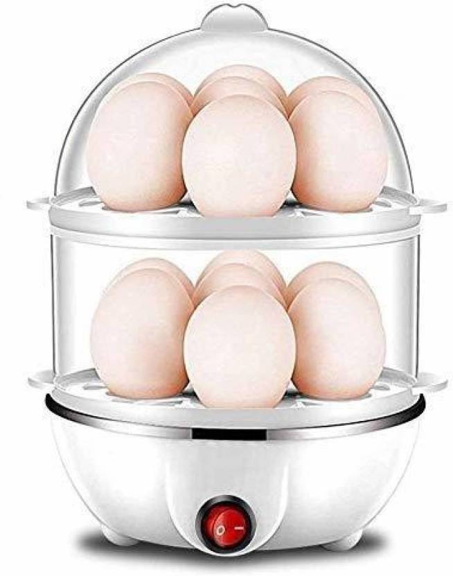 Glamexy Double Layer Electric Egg Boiler NYEGG Egg Cooker(14 EGGS) EGG