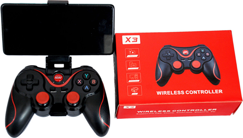 Universal Studios X 3 Mobile Wireless Bluetooth Controller  Joystick(Black, For PC)