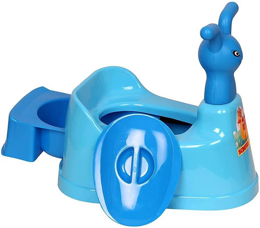 KORBOX Potty Toilet Trainer Seat/Chair with Lid and High Back Support