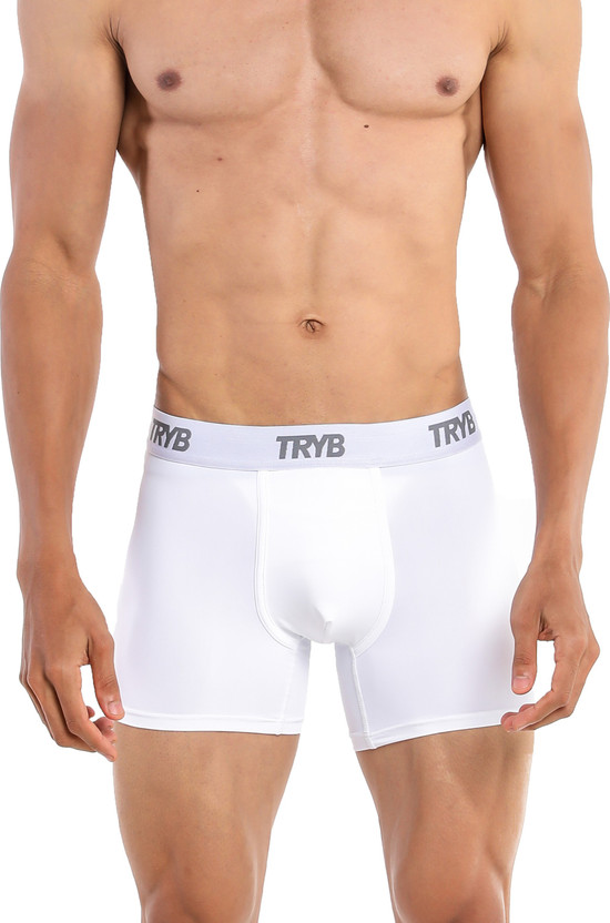 Tryb Tryb Men Mens Sport Performance Anti Wicking Compression Dry Fit Active Boxer Trunk Brief - Flipkart Deal