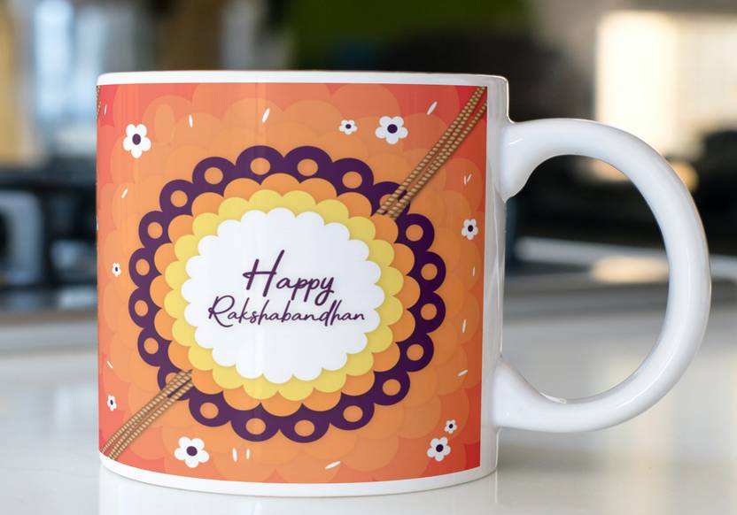 Vrantikar HAPPY RAKSHA BANDHAN COFFEE MUG Ceramic Coffee ...