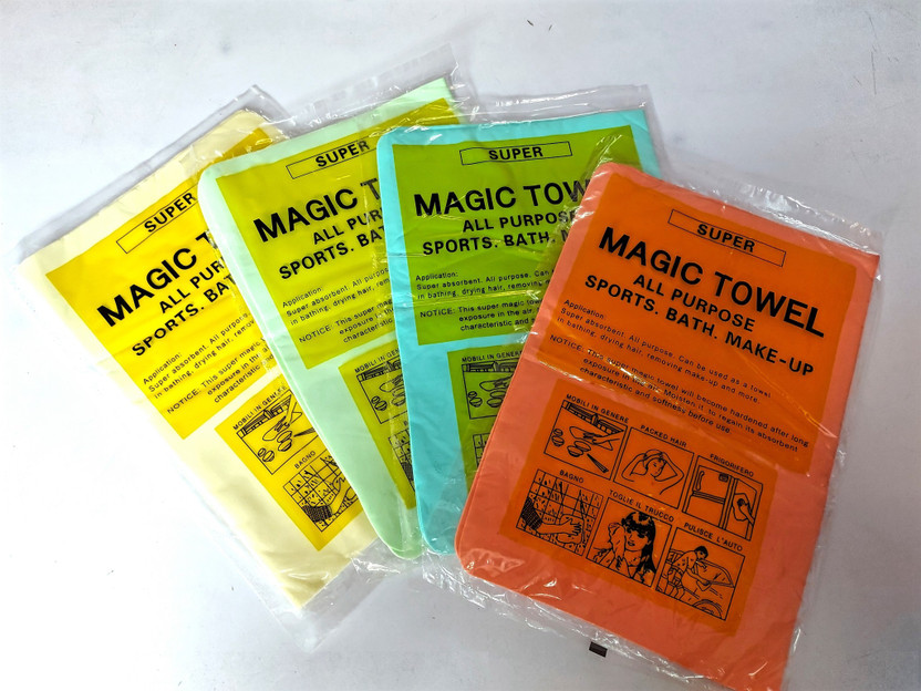 PKT Magic Towel (BIG SIZE) Multipurpose Kitchen Cleaner(4 g, Pack of 4)