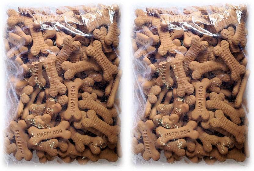 Unik Dog Food _ Adult dog biscuits made with real chicken and loaded with nutrients Chicken 2 kg (2x1 kg) Dry Adult Dog Food