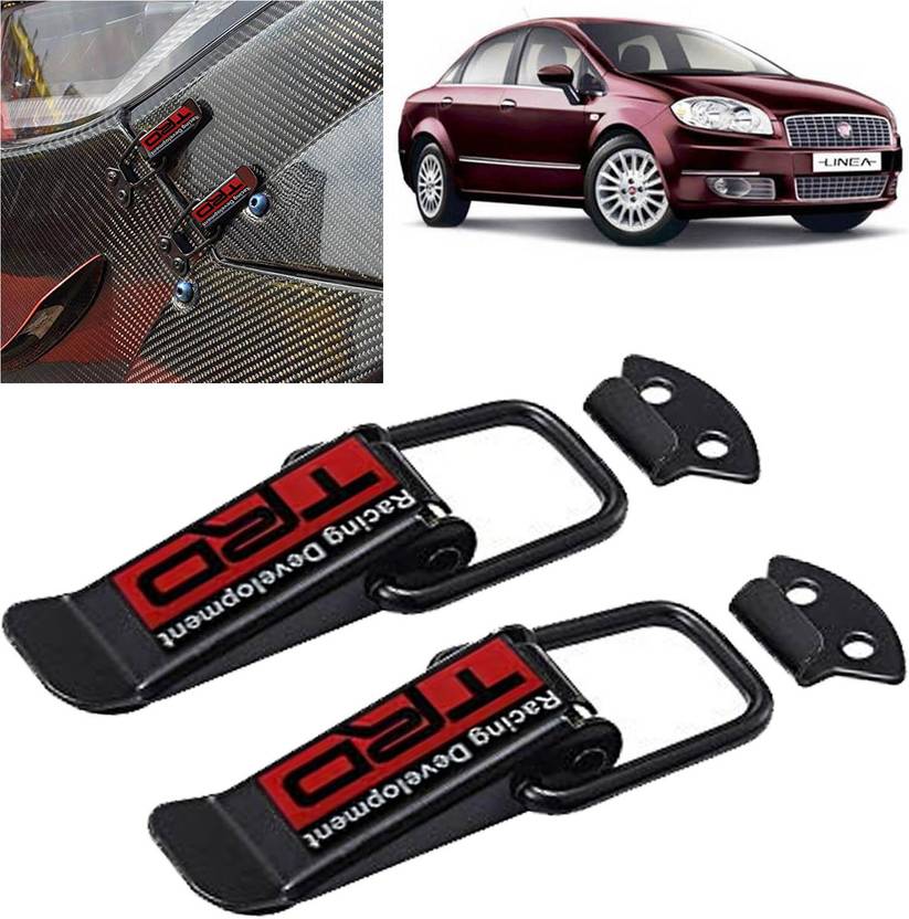 aksmit Metal Bumper Hook Lock Clip Black Red For Linea_TRD60 Locking