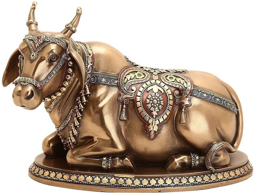 kakajiji Handicraft Bronze Idol of Nandi (Wagon/Vahana of ...