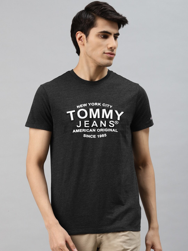 tommy hilfiger black t shirt