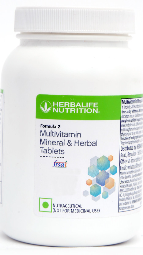 HERBALIFE Formula 2 Multivitamin, Mineral & Herbal Tablets-(90 Tablets)(90 Tablets)