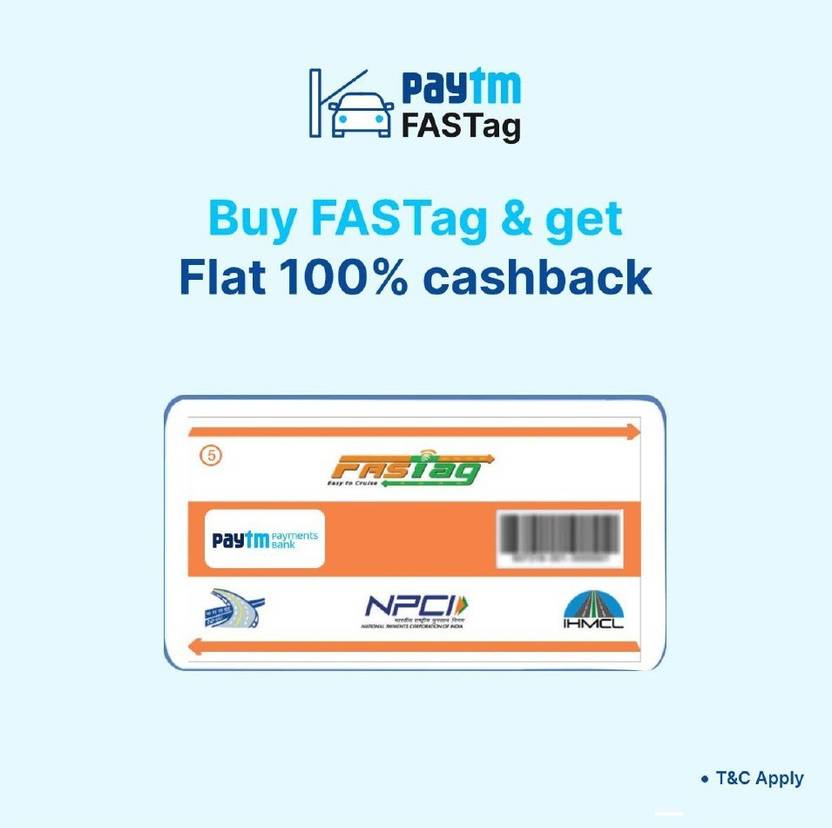 PAYtm Fastag for Car Price in India Buy PAYtm Fastag for Car online