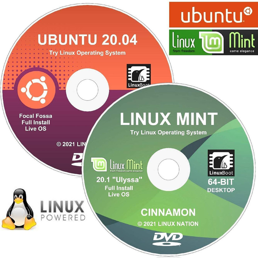 best deal Ubuntu & Linux Mint 2021 64 Bit