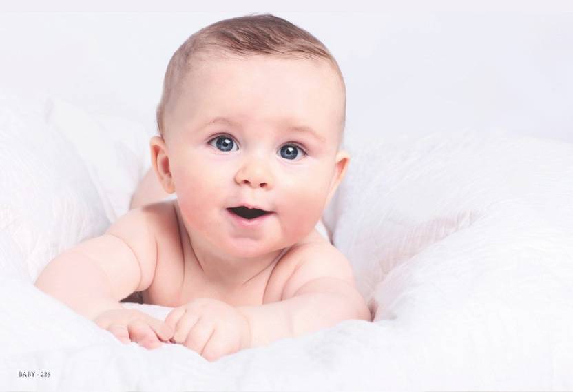 Cute Baby Poster Smiling Baby Poster HD Baby Wall Poster for Room