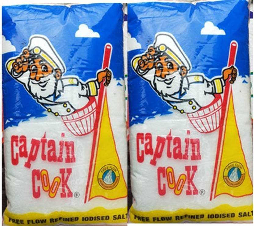 CAPTAIN COOK REFINED IODISED SALD PACKOF 2 KG Iodized Salt Price in