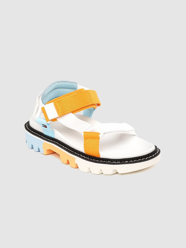 tommy hilfiger sandals yellow