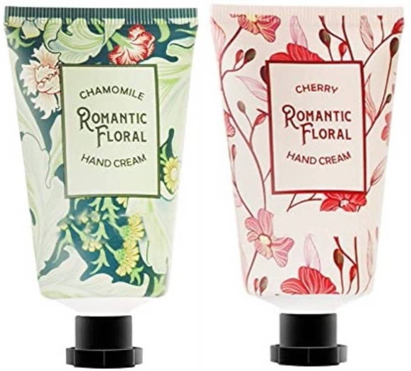VERGE Romantic Floral Hand Cream With Shea Butter (Chamomile & Cherry