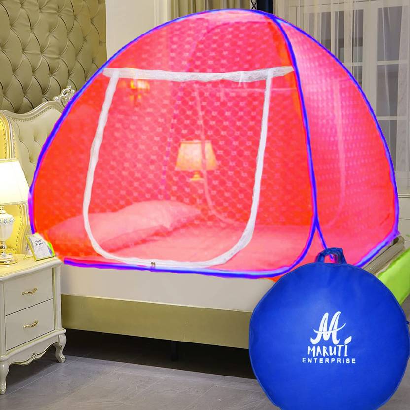 Maruti Enterprise Polyester Adults Washable Double and King size bed