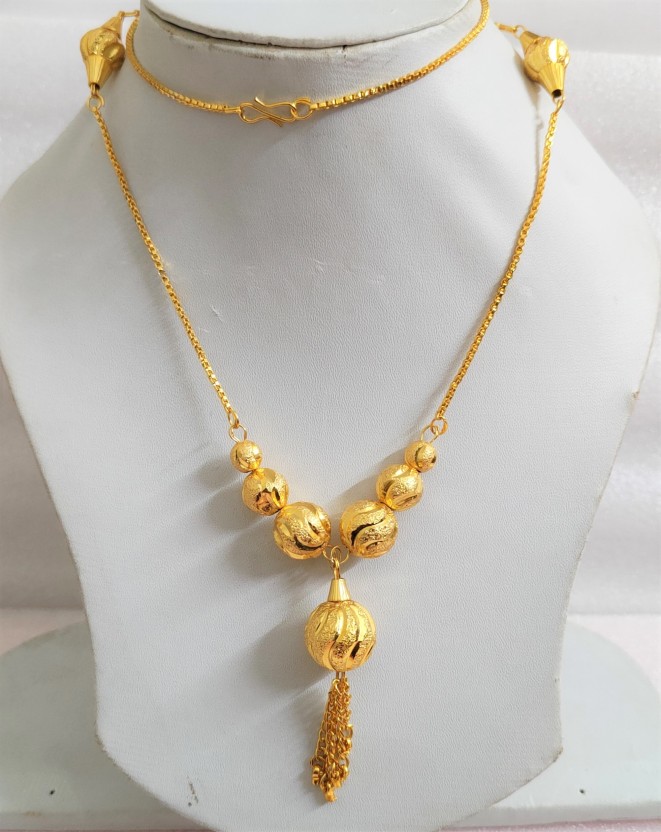 16 inch ladies gold chain