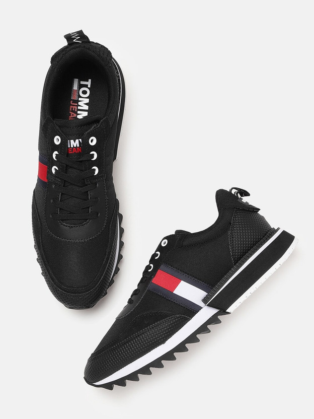 TOMMY HILFIGER Men Black Casual Shoes 