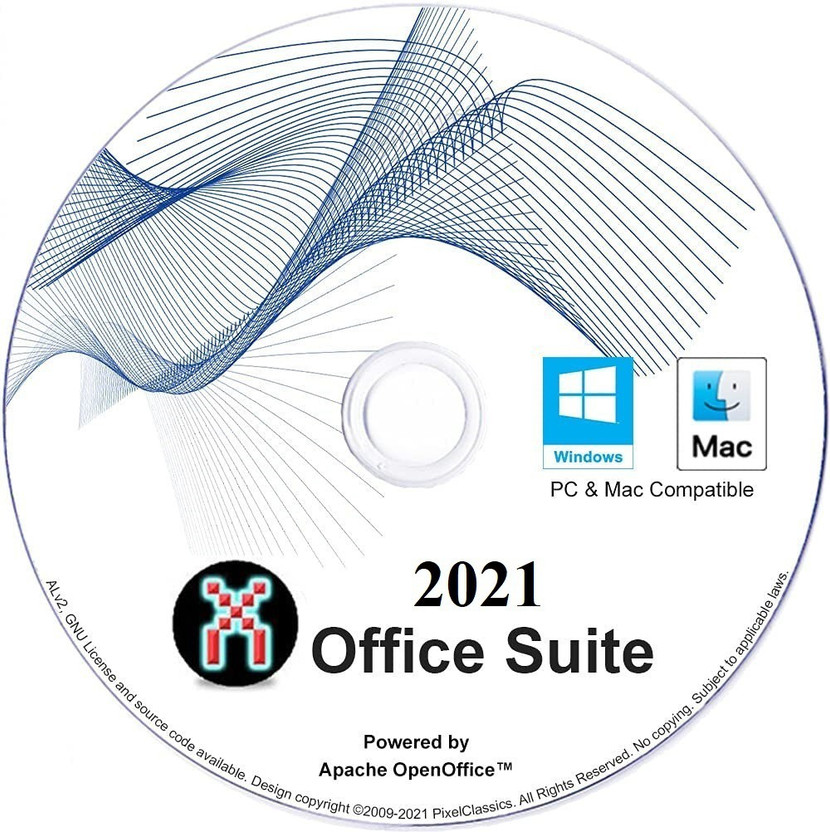 best deal Office Suite 2021 Compatible with Microsoft Word 2019 365 2020 2019 2016 2013 2010 2007 CD Powered by Apache OpenOffice for Windows 10 8.1 8 7 Vista XP 32 64-Bit PC & Mac OS X - No Yearly Subscription(1, 1 PC)