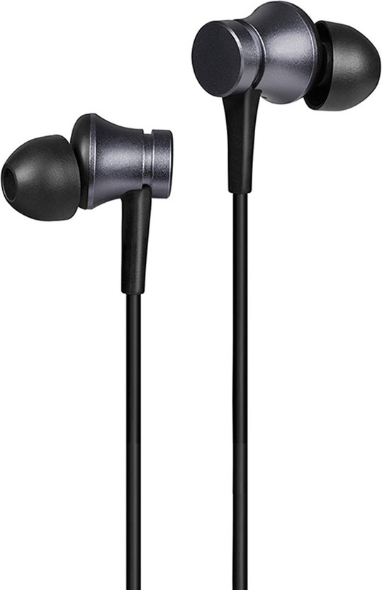 Mi Basic Wired Headset with Mic(Black, In the Ear)