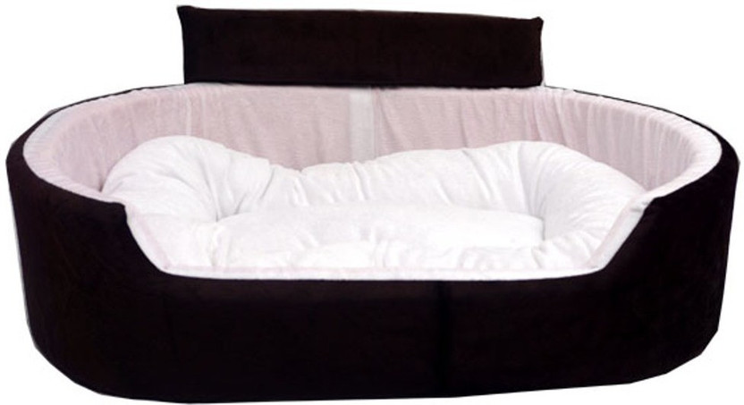 TRANDING STYLISH Luxury Coller Sofas , Beds For Dog And Cat XXXL Pet Bed(Black & White)