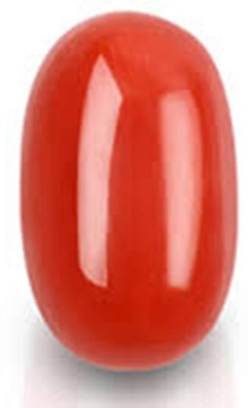 Creative Terry Red Coral Gemstone Carat 8.25 ( Moonga ...