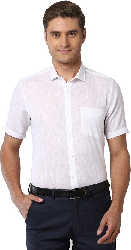 peter england half sleeve formal shirts online