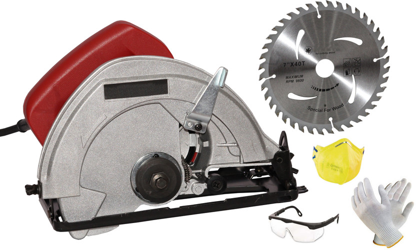 Digital Craft Electric Circular Saw Metal Slitting Saw Flat Saw Rotary Saw Wheel Multifunctional Cutting Machine Woodworking Handheld Tile Cutter(1250 W)