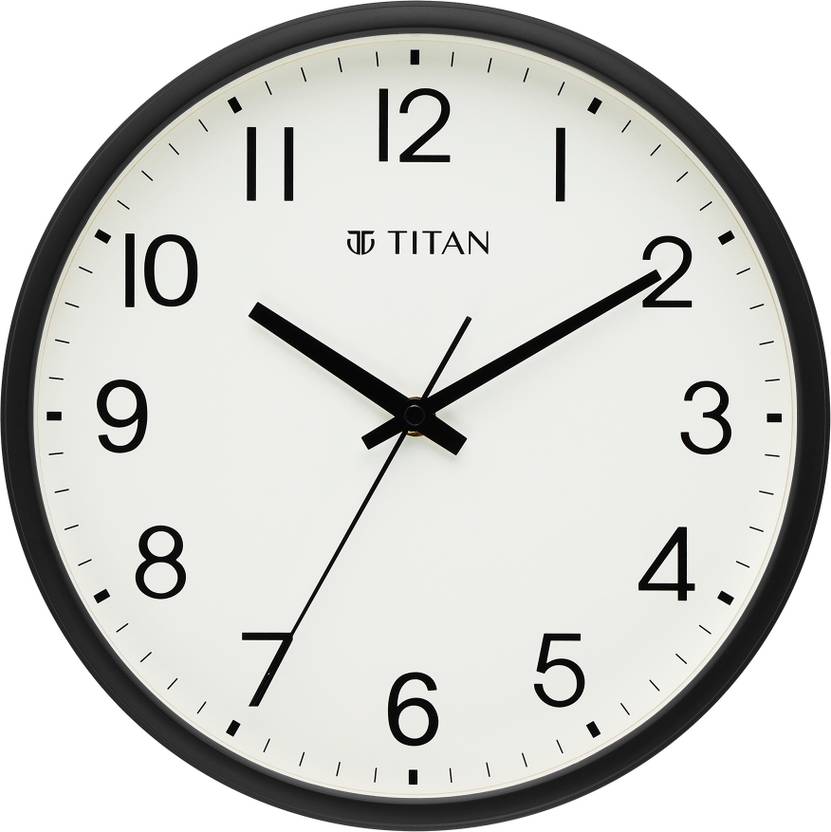 Titan Analog 28 cm X 28 cm Wall Clock Price in India Buy Titan Analog
