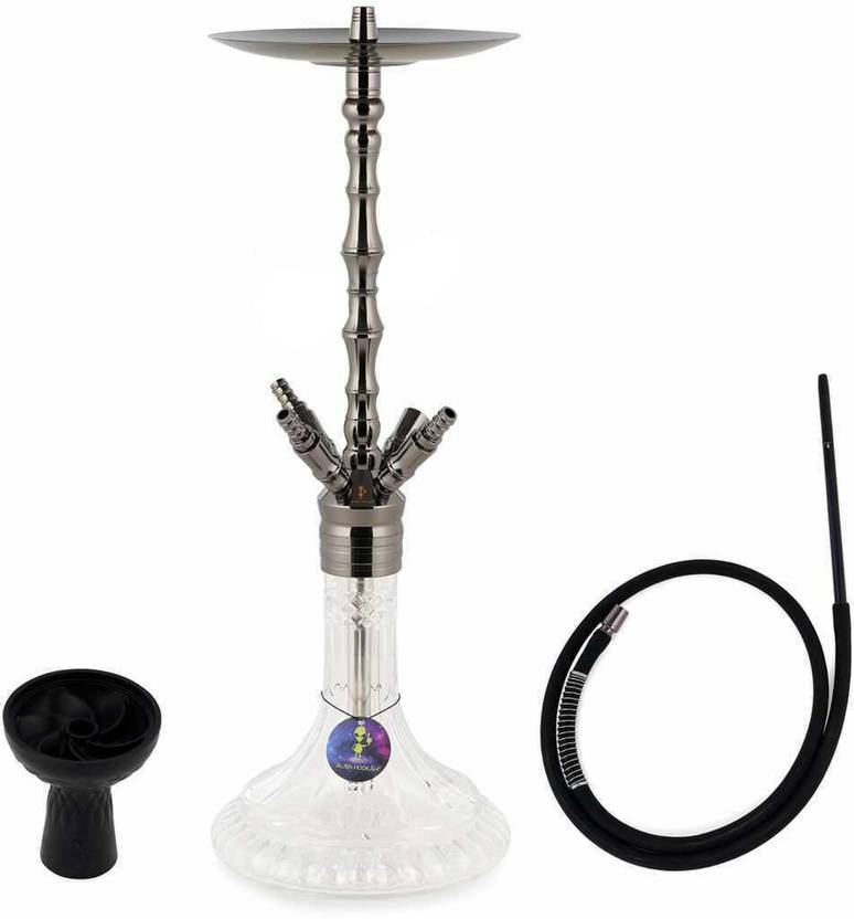 Alien 74 inch Glass, Iron Hookah Price in India Buy Alien 74 inch