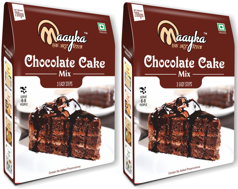 Maayka Maayka - Ek Atoot Rishta Chocolate Cake Mix 200gm + 200gm 200 g(Pack of 2) - Flipkart Deal
