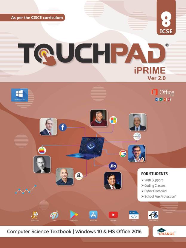 Touchpad iPrime Version 2.0 Class 8 (Windows 10 and MS Office 2016