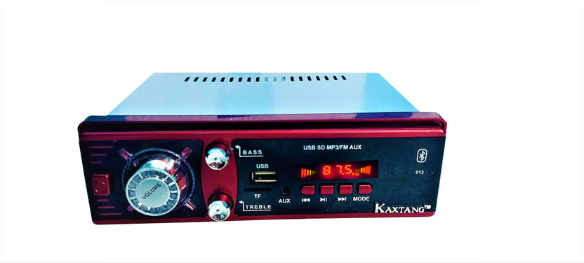 KAXTANG RED BT DJ REMIX ABSTRACT VERSION WITH BETTER SOUND QUALITY Car Stereo BT/ MP3/ AUX/ USB/ SD-MMC/ FM Car Stereo (Single Din) Car Stereo(Single Din)