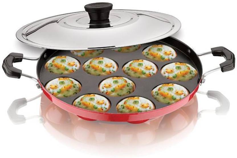 Pancake Pan 23 cm diameter with Lid 1 L capacity Price in India Buy