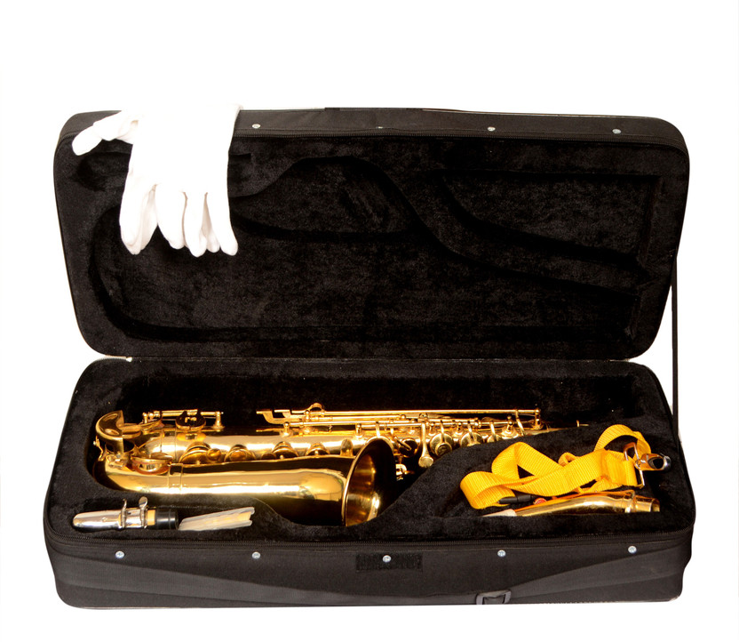 SKYLARK INTERNATIONAL Alto Saxophone SAXGL01 Alto Saxophone(GOLDEN, Sax Case Included)