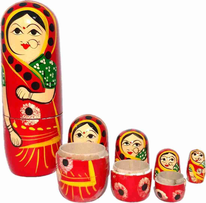 TOYS TOYS HOUSE Decorative Showpiece  -  6 cm(Wood, Multicolor) - Flipkart Deal