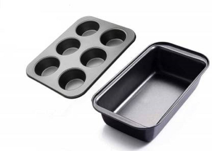 AL AL ATASH Carbon Steel Cupcake/Muffin Mould 6(Pack of 2) - Flipkart Deal