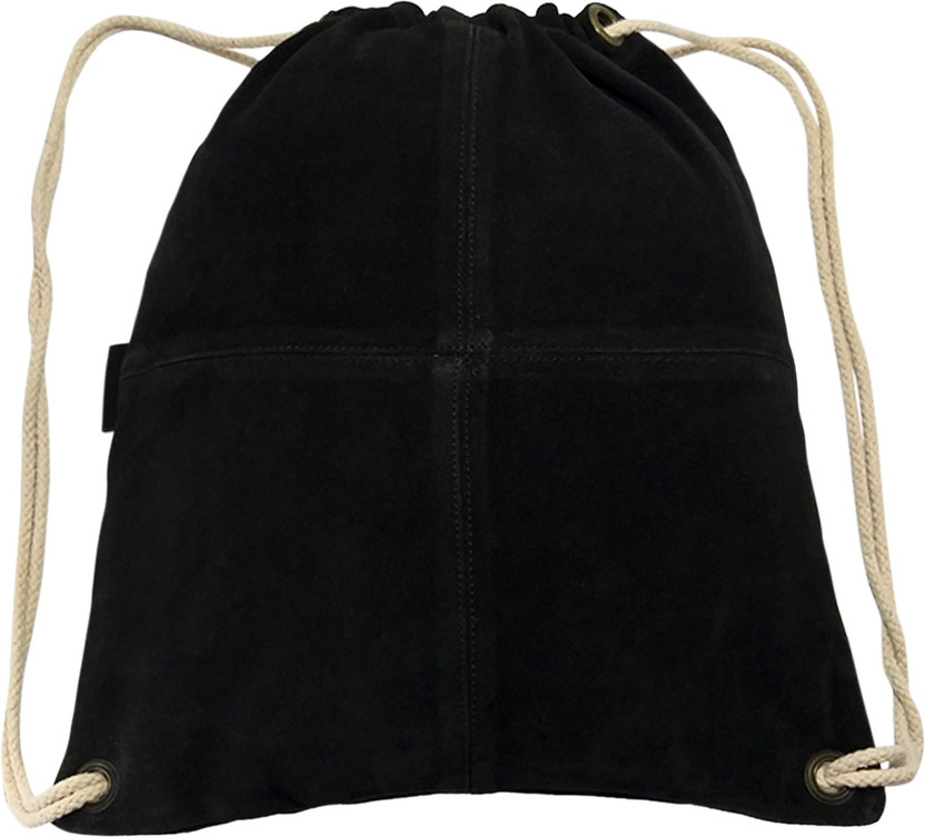 MANDAVA Suede Leather Drawstring