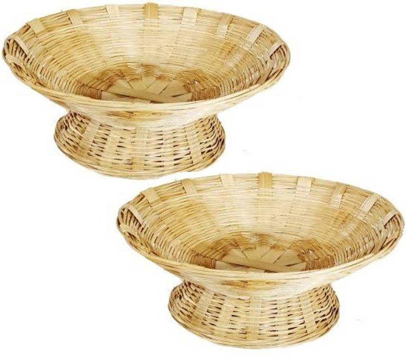 Forest Art Bamboo Fruit & Vegetable Basket Price in India Buy Forest