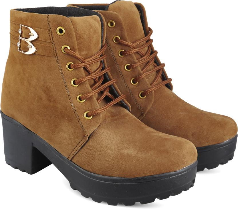 Frringo Fashionable Boots for Womens 