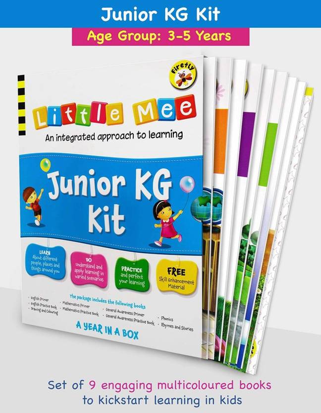 little mee junior kg kit lkg books preschool learning
