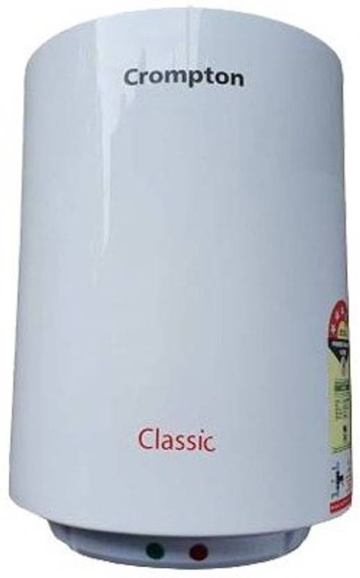 Crompton 10 L Storage Water Geyser (Classic 2910, White) Price in India