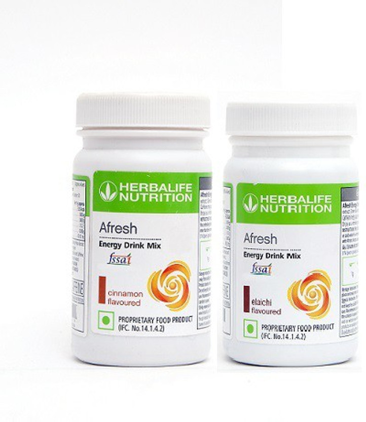 Herbalife Nutrition AFRESH COMBO (CINNAMON + ELAICHI) Sports Drink(100 g, CINNAMON, ELAICHI Flavored)