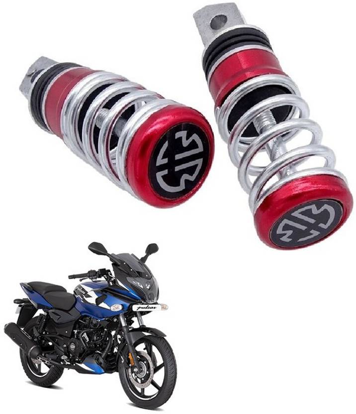 Miwings Red Foot Rest For Bajaj Pulsar 220 F Foot Rest Price in India